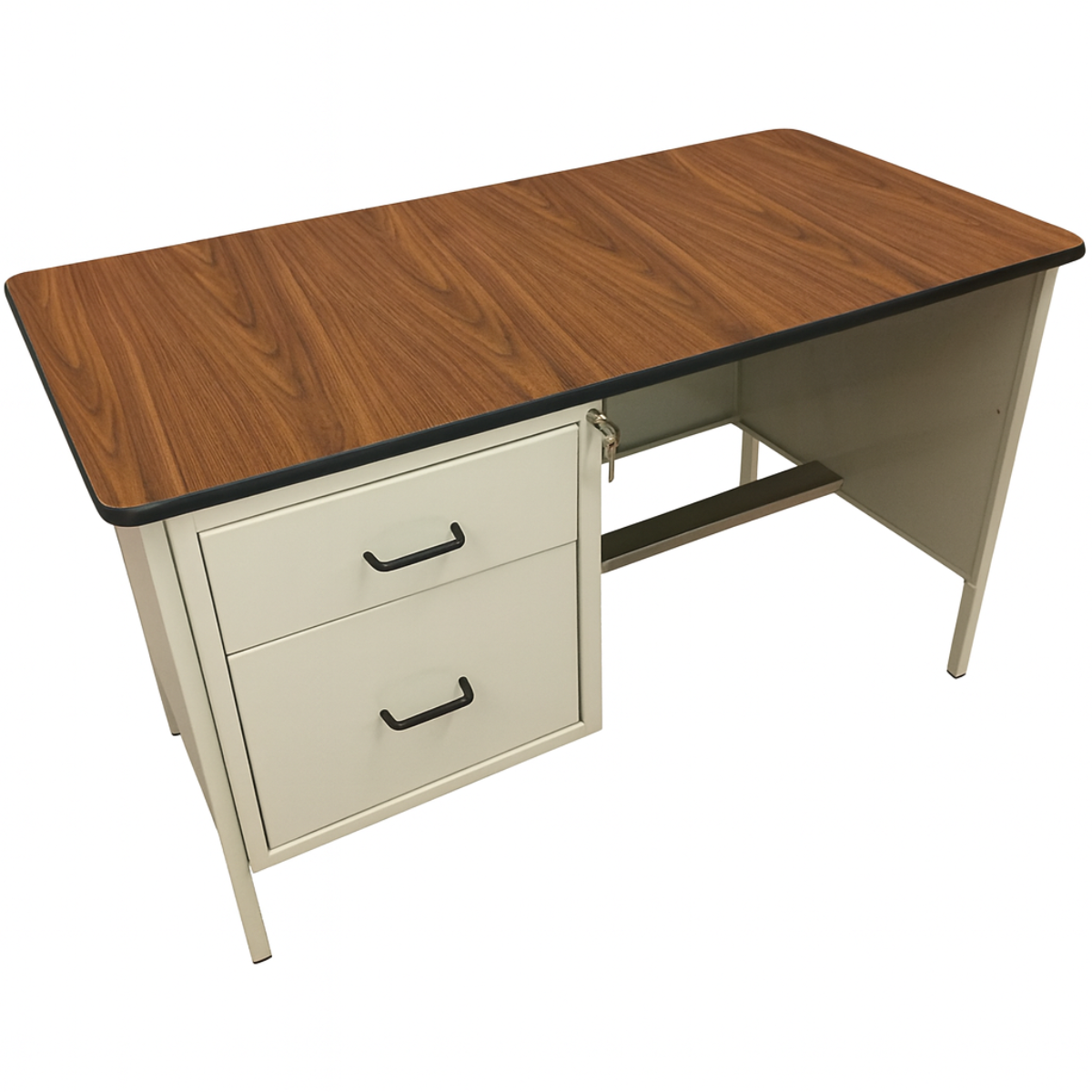 Escritorio secretarial 120cm laminado plástico