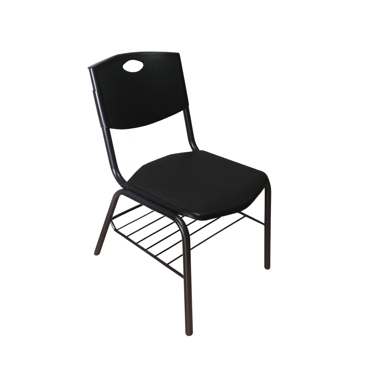 Silla modelo ERGO con parrilla porta utiles