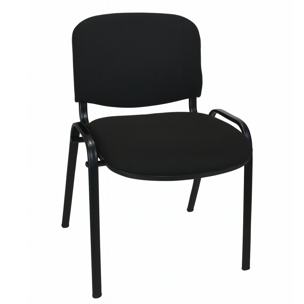 Silla modelo ISO apilable de vistas