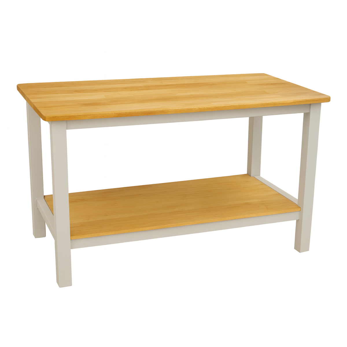 Banco B-10 madera con entrepaño 1800 mm